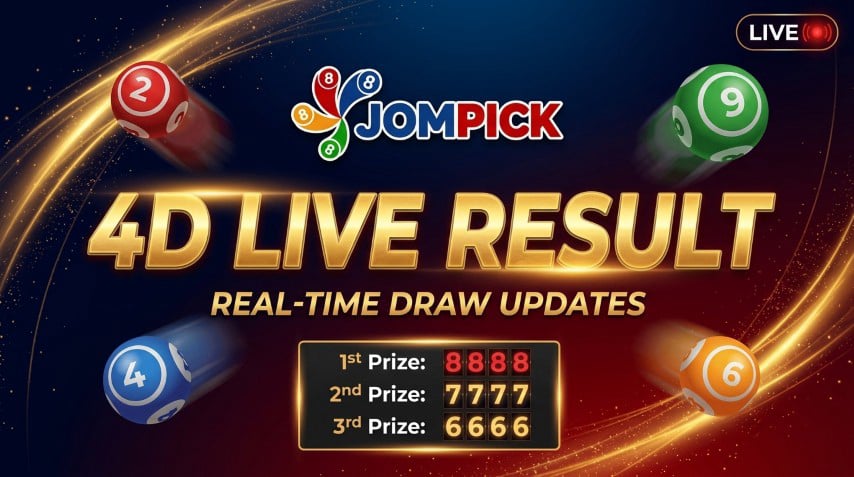 Live Damacai 1+3D Result Feed